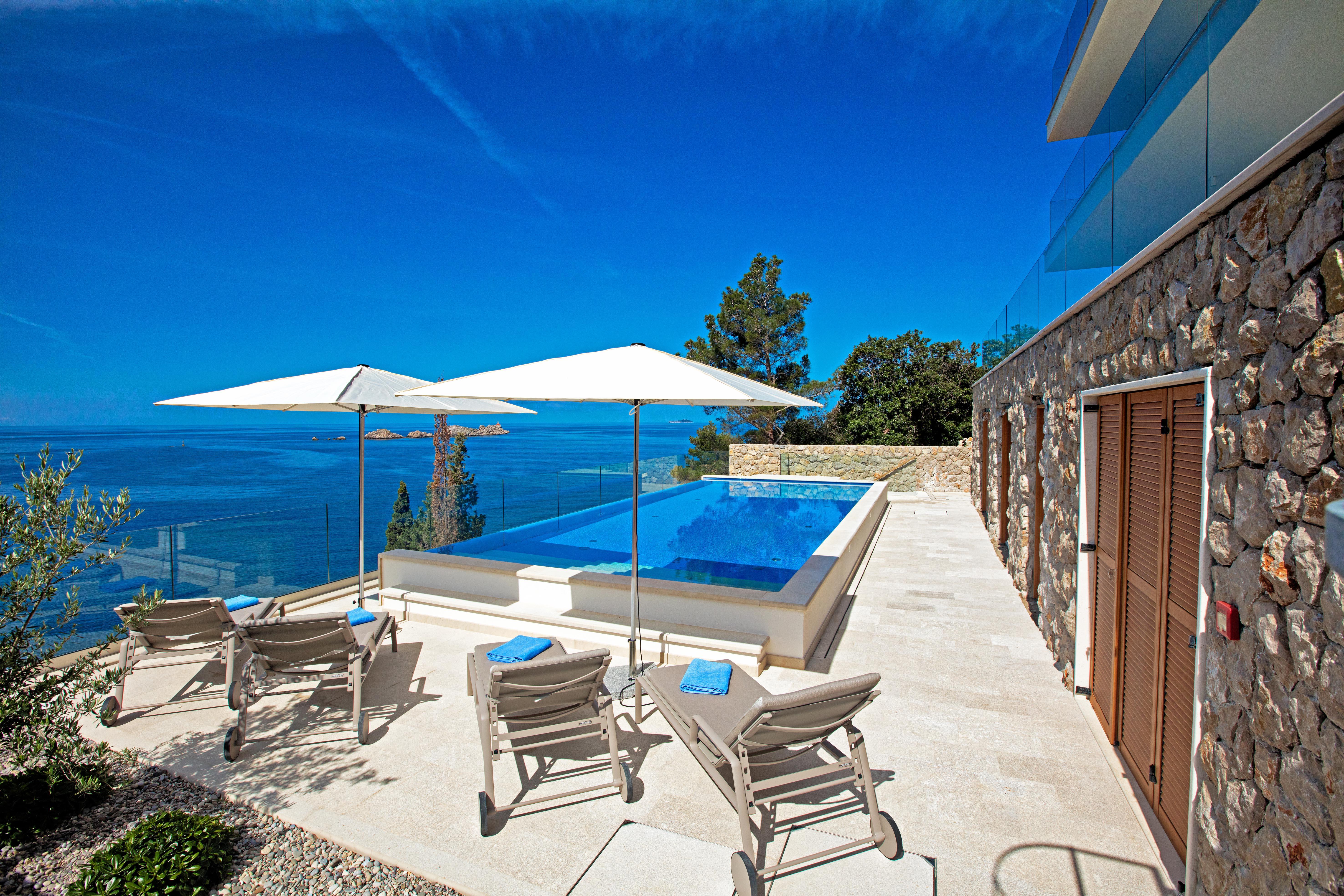 Hotel More (Adults Only) Dubrovnik Bagian luar foto Villa Infinity